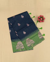SC4581 - Linen With Fancy Saree